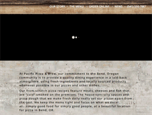 Tablet Screenshot of pacificpizzabrew.com